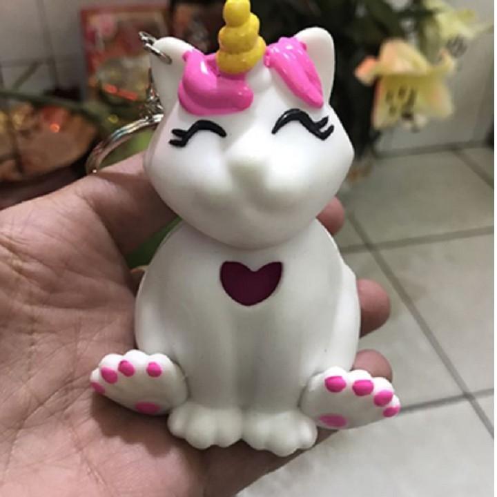 MÓC KHÓA MÈO SILICON