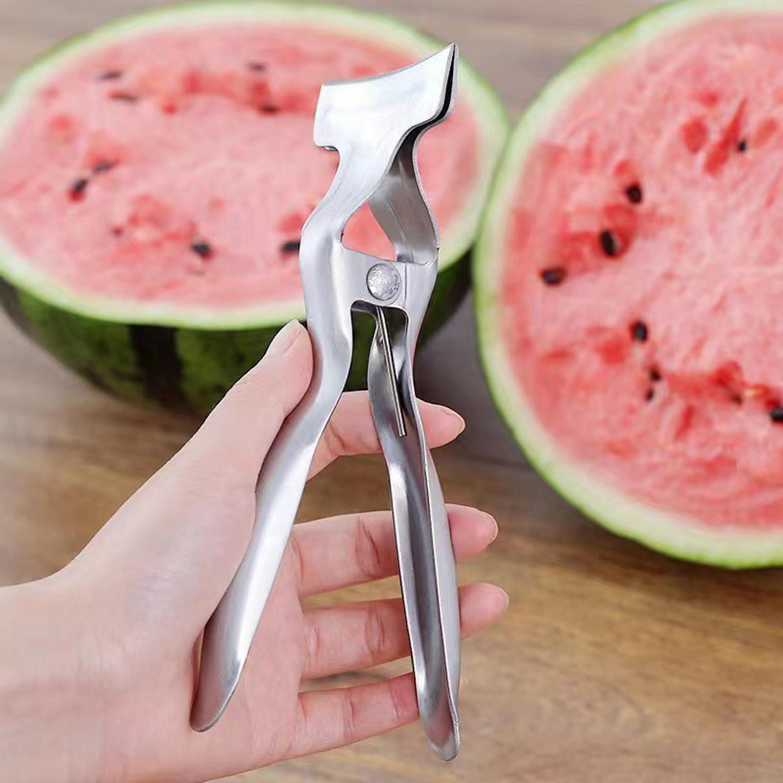 Stainless Steel Watermelon Opener Hygienic Cut in Half Gadgets