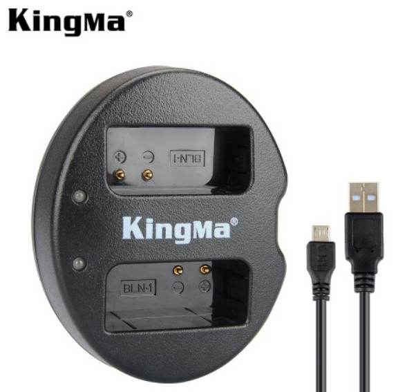 Combo 1 pin 1 sạc Kingma for Olympus BLN-1 - Hàng chính hãng