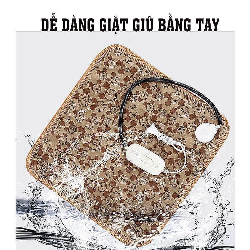Đệm Sưởi Điện Chống Thấm, Thảm Sưởi Cho Chó Mèo, Pet, Thú Cưng Có Ống Chống Cắn Dây Điện.