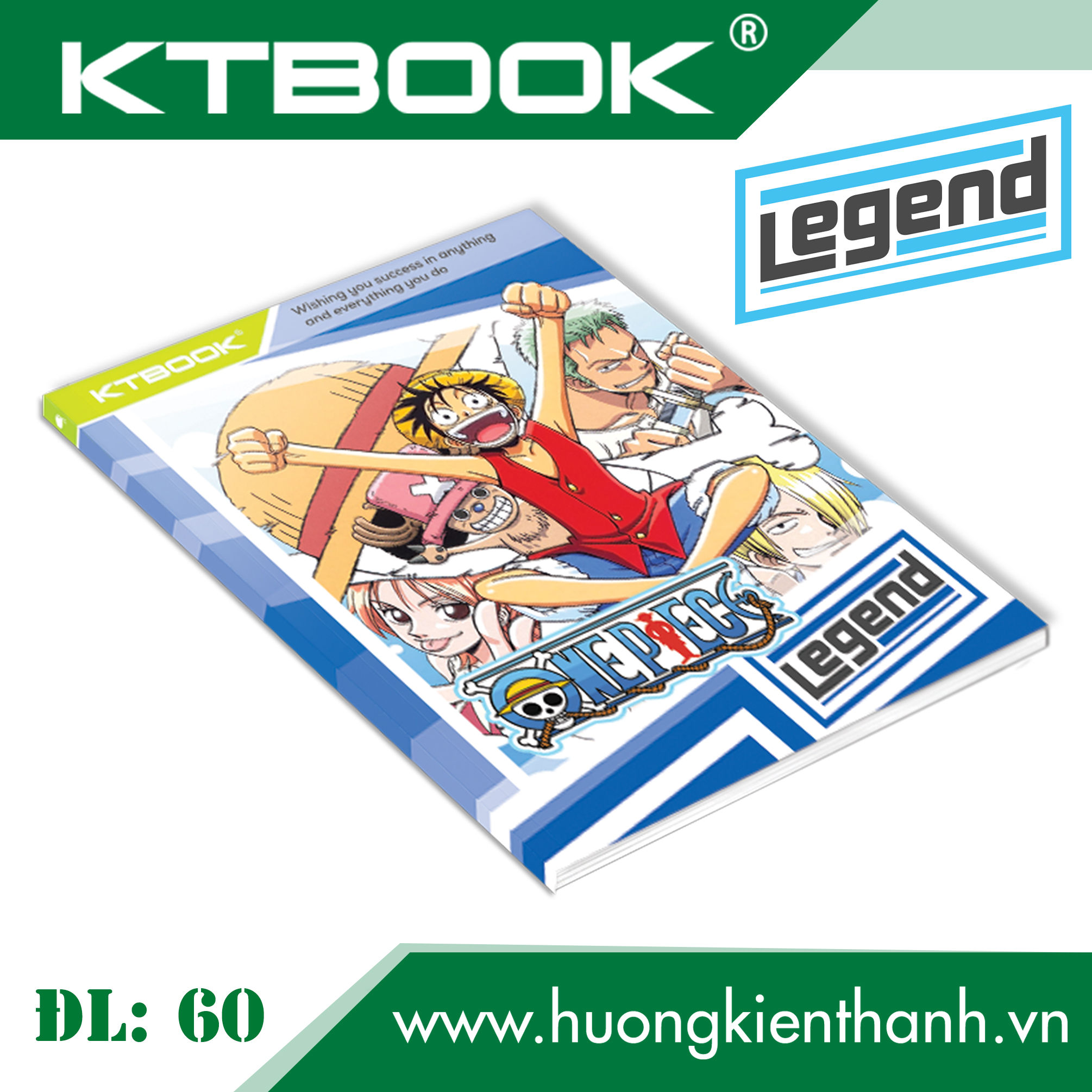 Gói 5 cuốn Tập Học Sinh Cao Cấp Giá Rẻ Legend giấy trắng ĐL 60 gsm - 200 trang