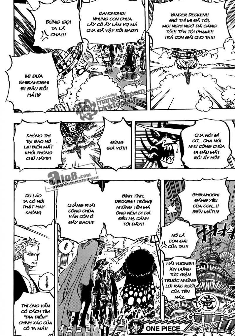 đảo hải tặc - one piece chapter 616 14