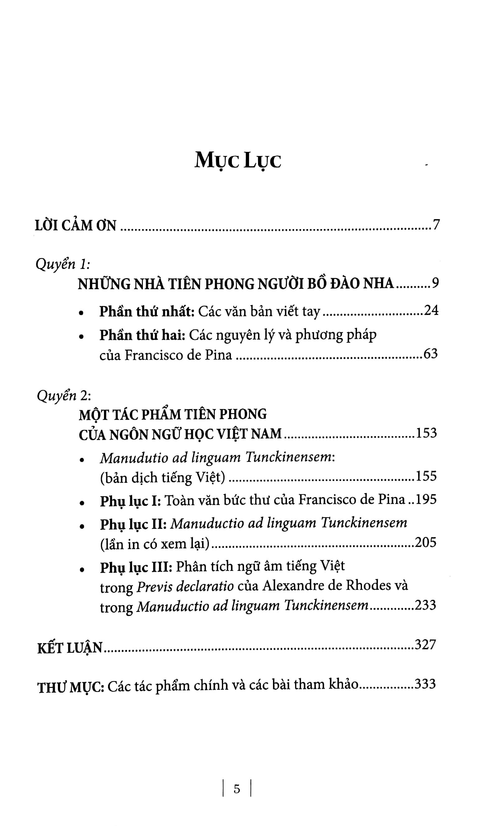 Những Người Bồ Đào Nha Tiên Phong Trong Lĩnh Vực Việt Ngữ Học (Cho Đến 1560)