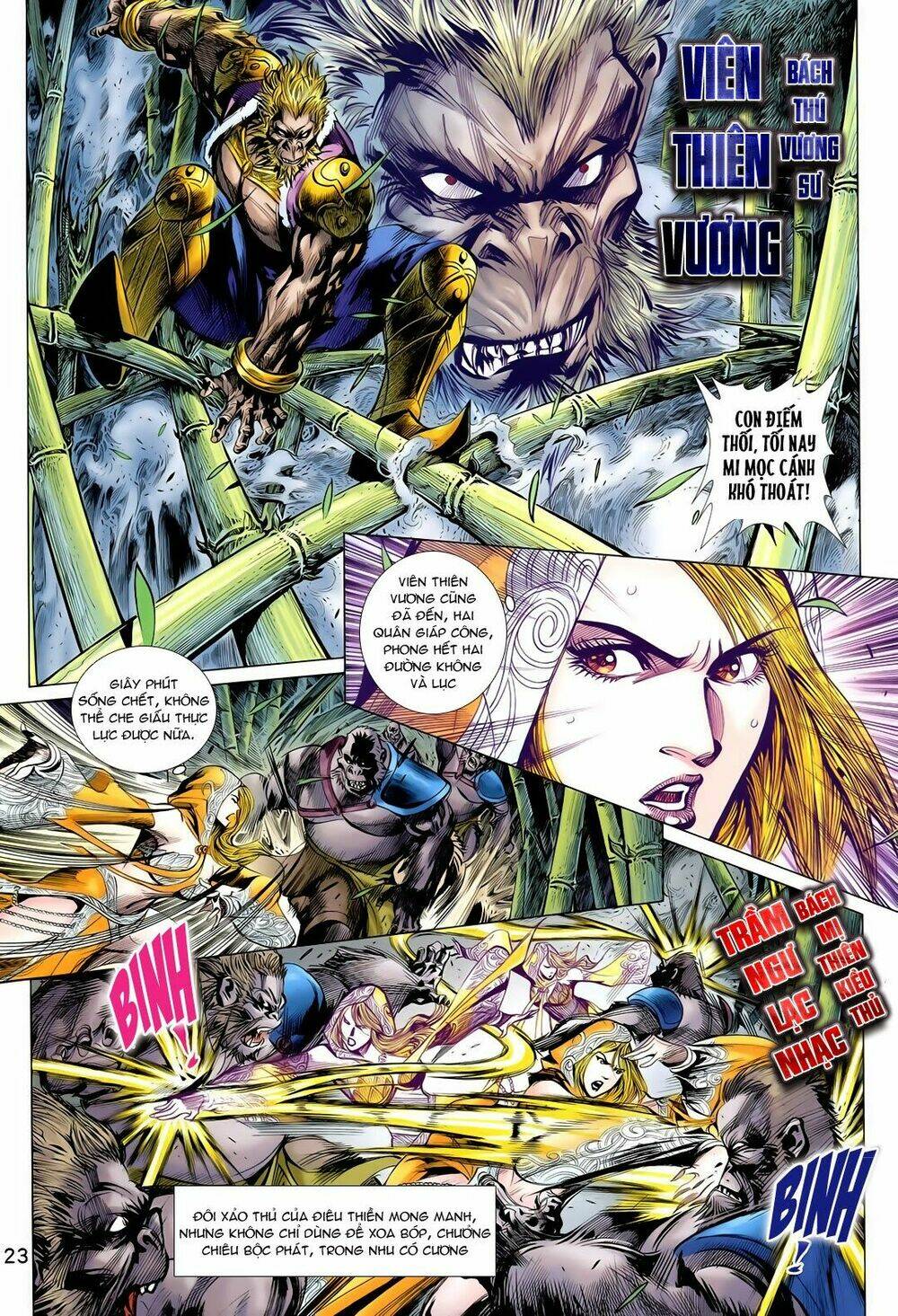 thần binh vấn thiên chapter 7 23