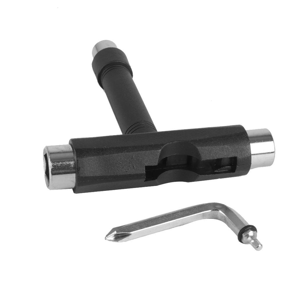 Waterproof Skateboard Deck Sandpaper Grip Tape 84 X 23cm + Skateboard T Tool