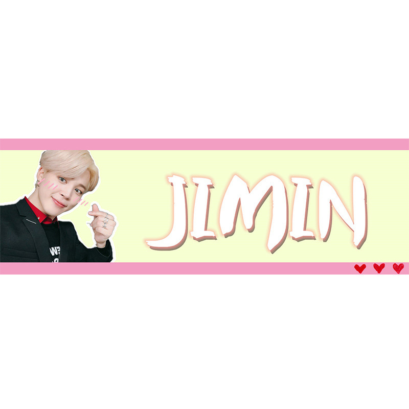 Banner cầm tay JIMIN BTS