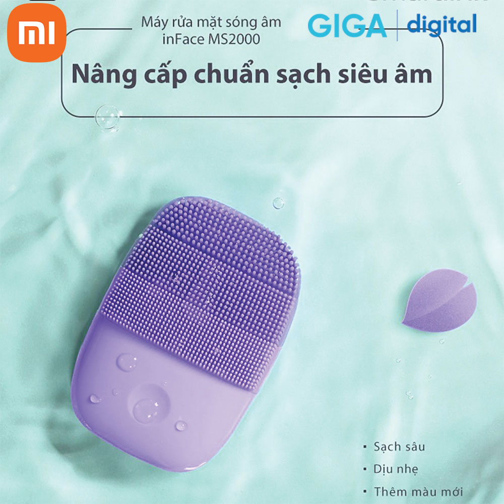 Máy rửa mặt sóng âm Xiaomi inFace Gen2 MS2000/ MS2001 - Hàng Chính Hãng