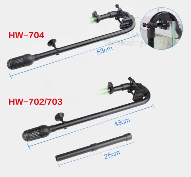 Lọc Thùng bể cá cảnh SunSun HW 702A – 703A – 704A