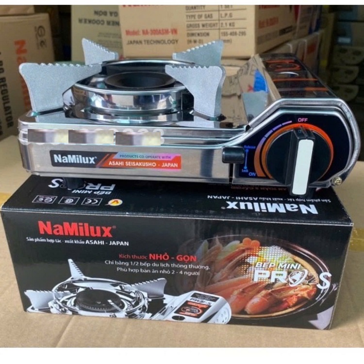 Bếp gas mini Namilux siêu nhỏ PS2221AS - Hàng Chính Hãng