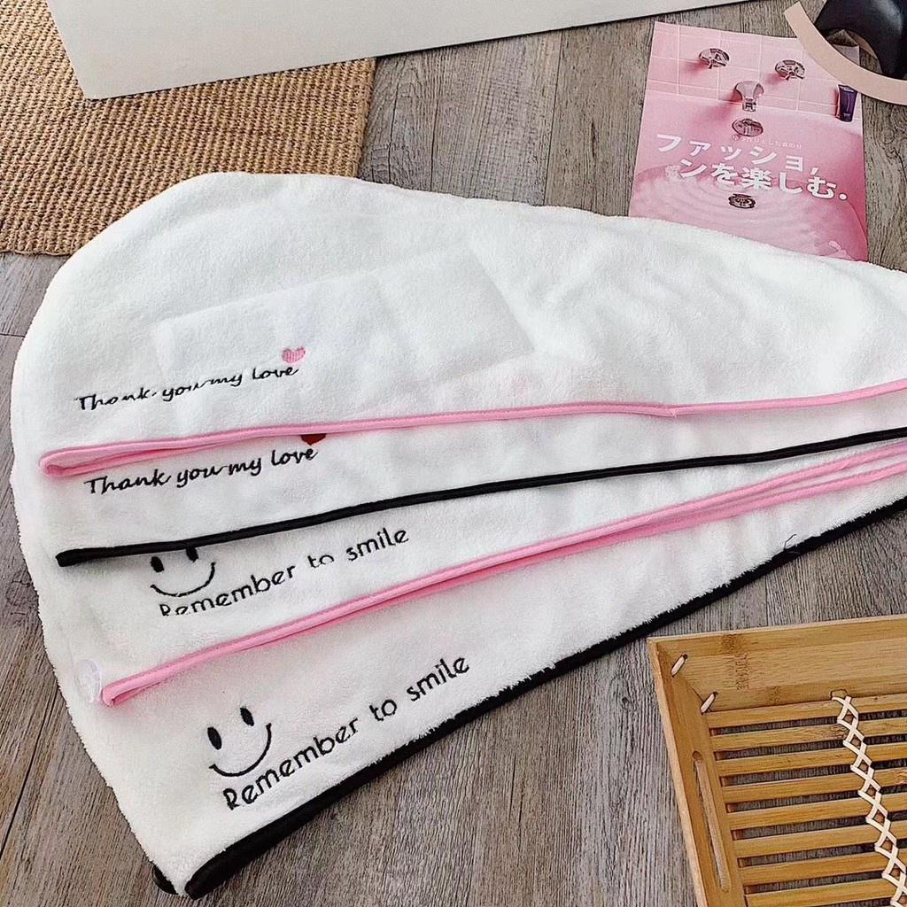 Khăn quấn tóc, ủ tóc sấy khô Style Korea.