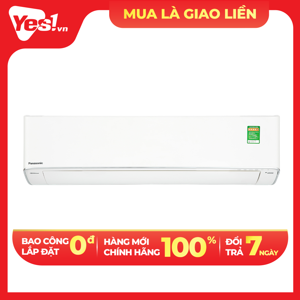 Máy lạnh Inverter + Wifi Panasonic CU/CS-XU18XKH-8 (2.0HP) - Model 2021 - Hàng Chính Hãng - Giao hàng TP.HCM