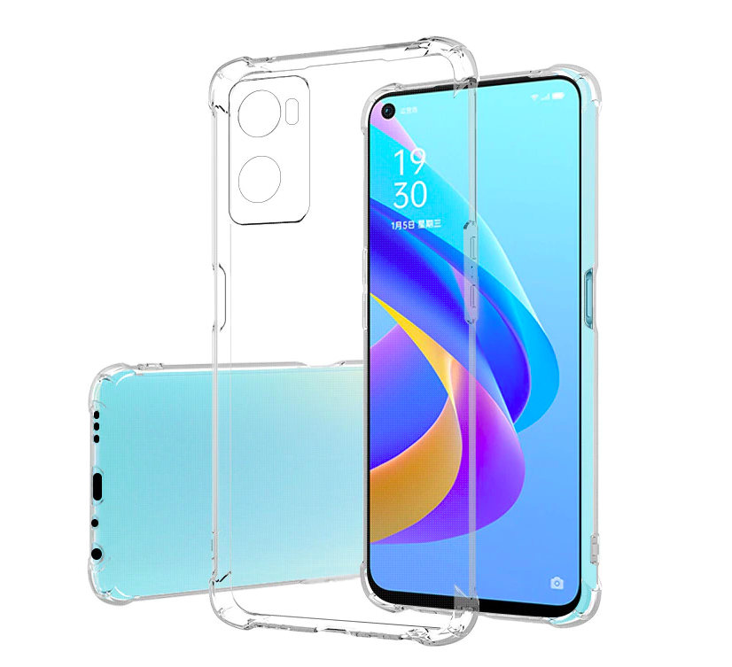 Ốp lưng dành cho OPPO A96, A76 dẻo trong chống sốc bảo vệ camera