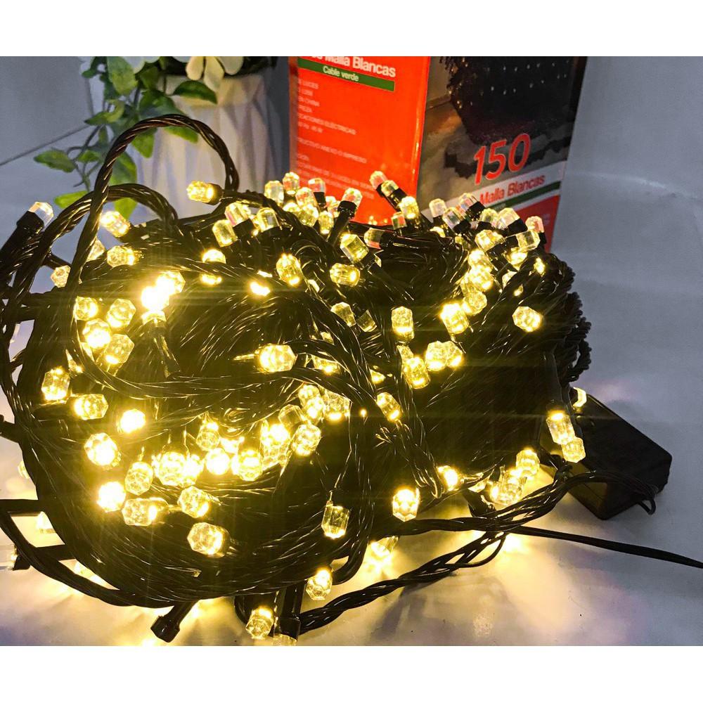 Dây đèn LED trang trí nháy chớp 5m/10m LED bóng kim cương, ánh sáng lung linh
