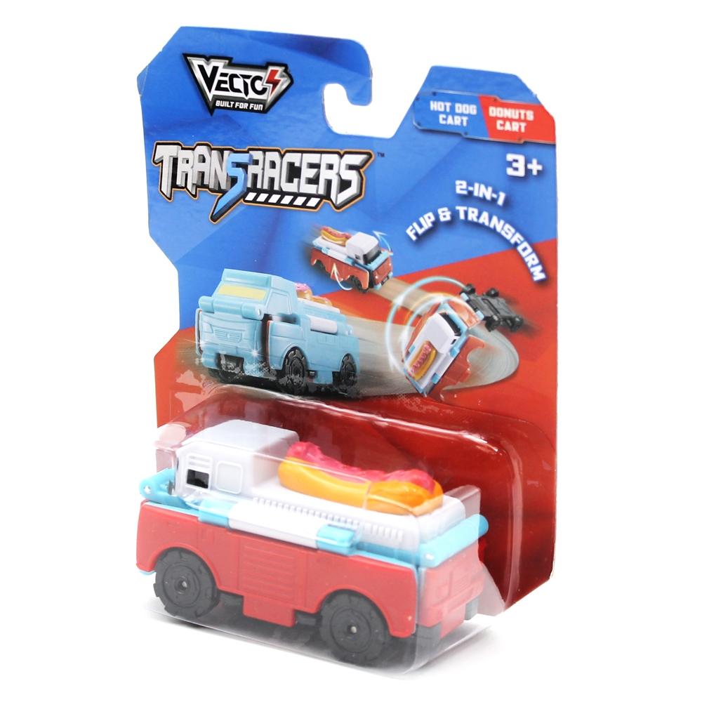 Đồ Chơi Xe Biến Hình Transracers Hot Dog Cart / Donuts Cart - Vecto VN463875-34