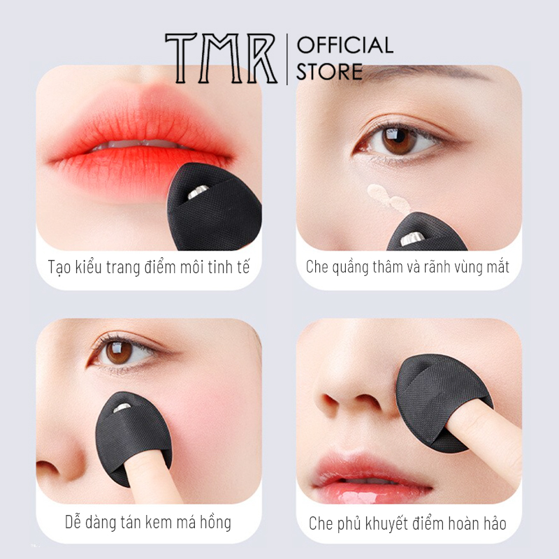 Que Trộn Kem Nền TMR Makeup Spatula SP304 Bằng Thép Không Gỉ Chính Hãng, Cho Lớp Nền Mỏng Mịn, Phù Hợp Với Mọi Loại Kem