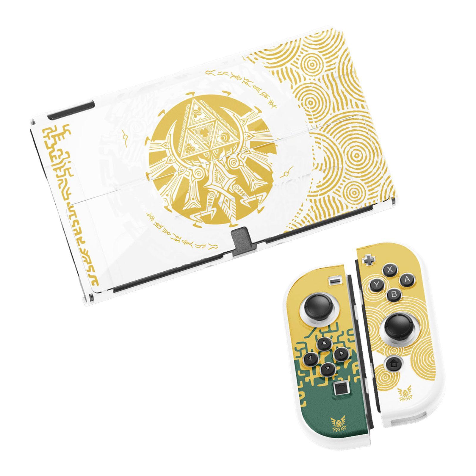 Switch OLED Game Case Silicone Compact Durable Game Console Shell Decoration