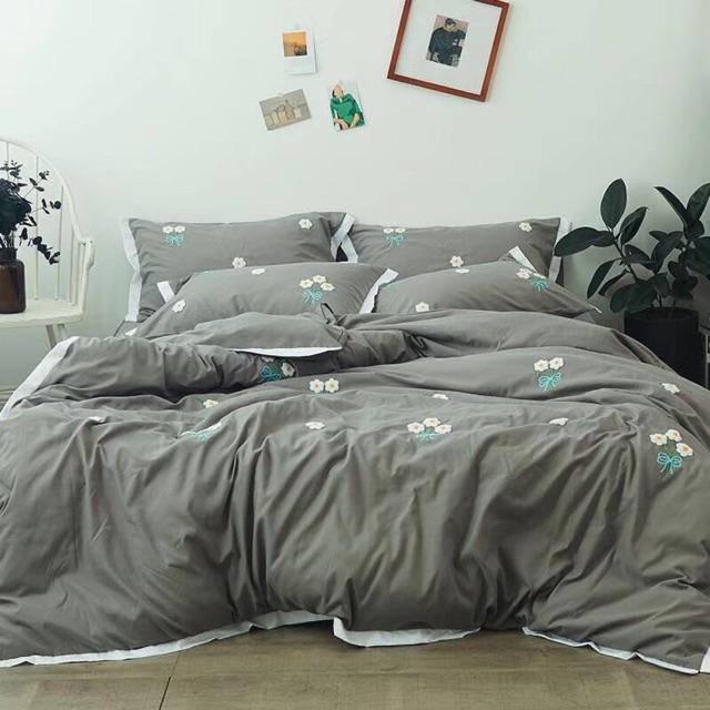 Set Cotton Đũi Silk Hàng Nhập Khẩu Cao Cấp