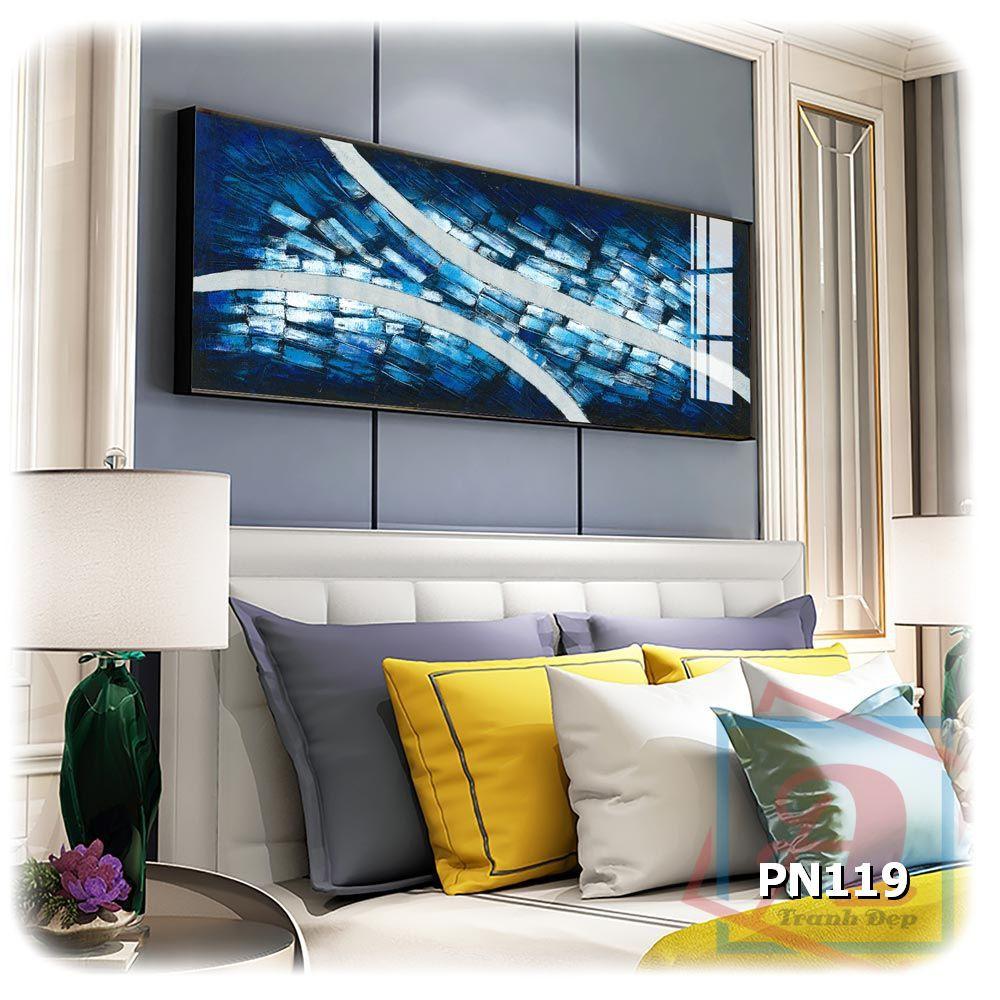 Tranh canvas khổ lớn trang trí phòng ngủ - PN119