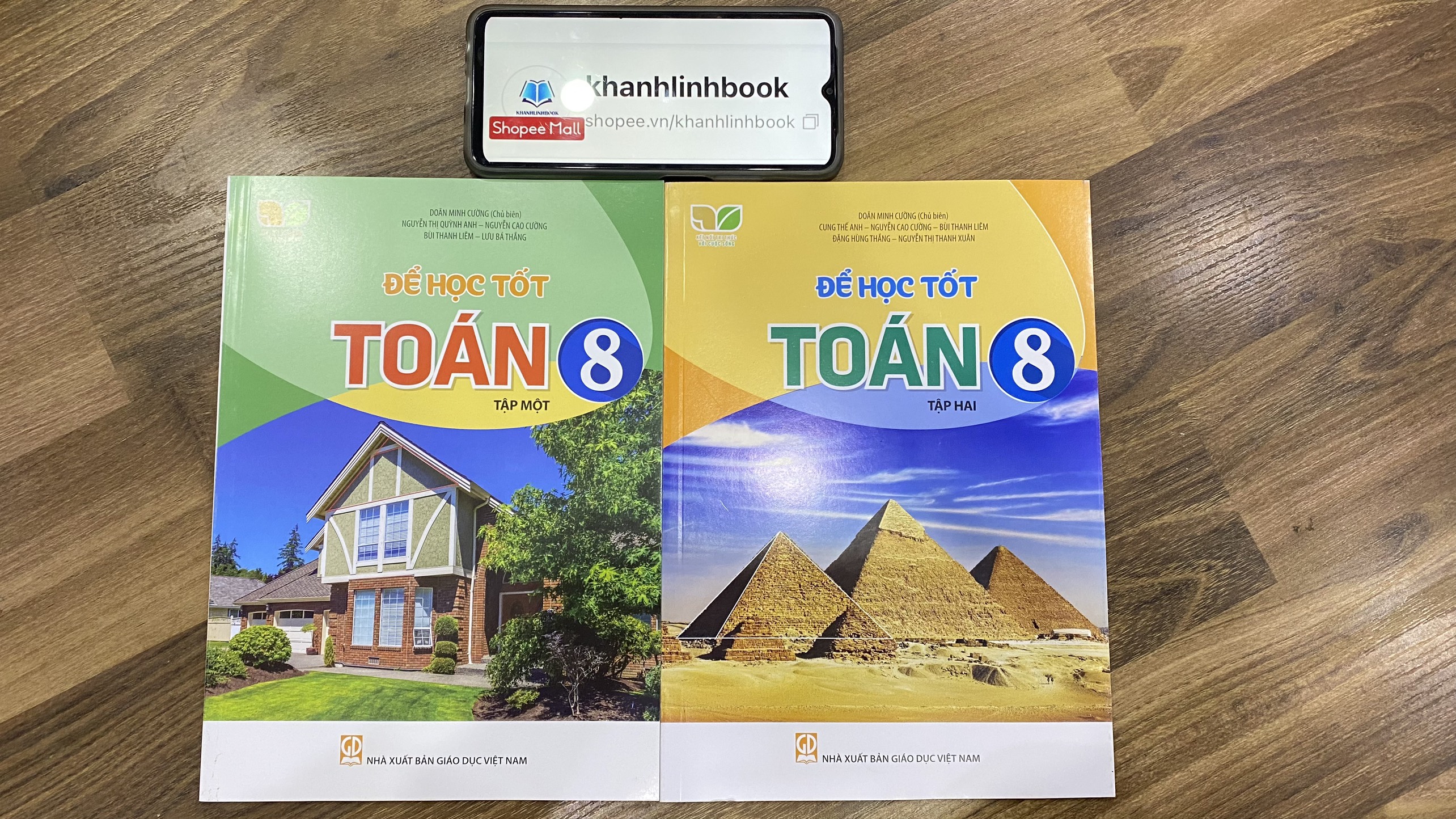 Sách - Combo Để học tốt toán 8 - tập 1 + 2