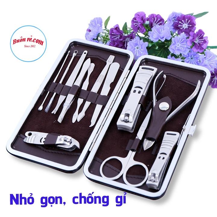 Bộ dụng cụ làm nail - Bộ kềm cắt móng tay tiện dụng Siêu_Rẻ 00087