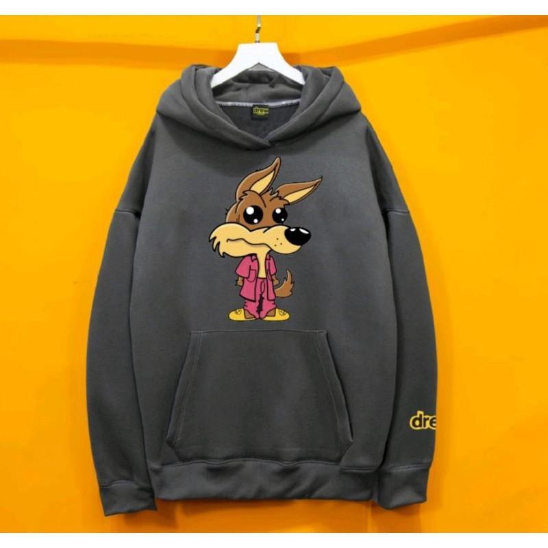Áo hoodie drew sói , hoodie chất vải nỉ bông dày cao cấp