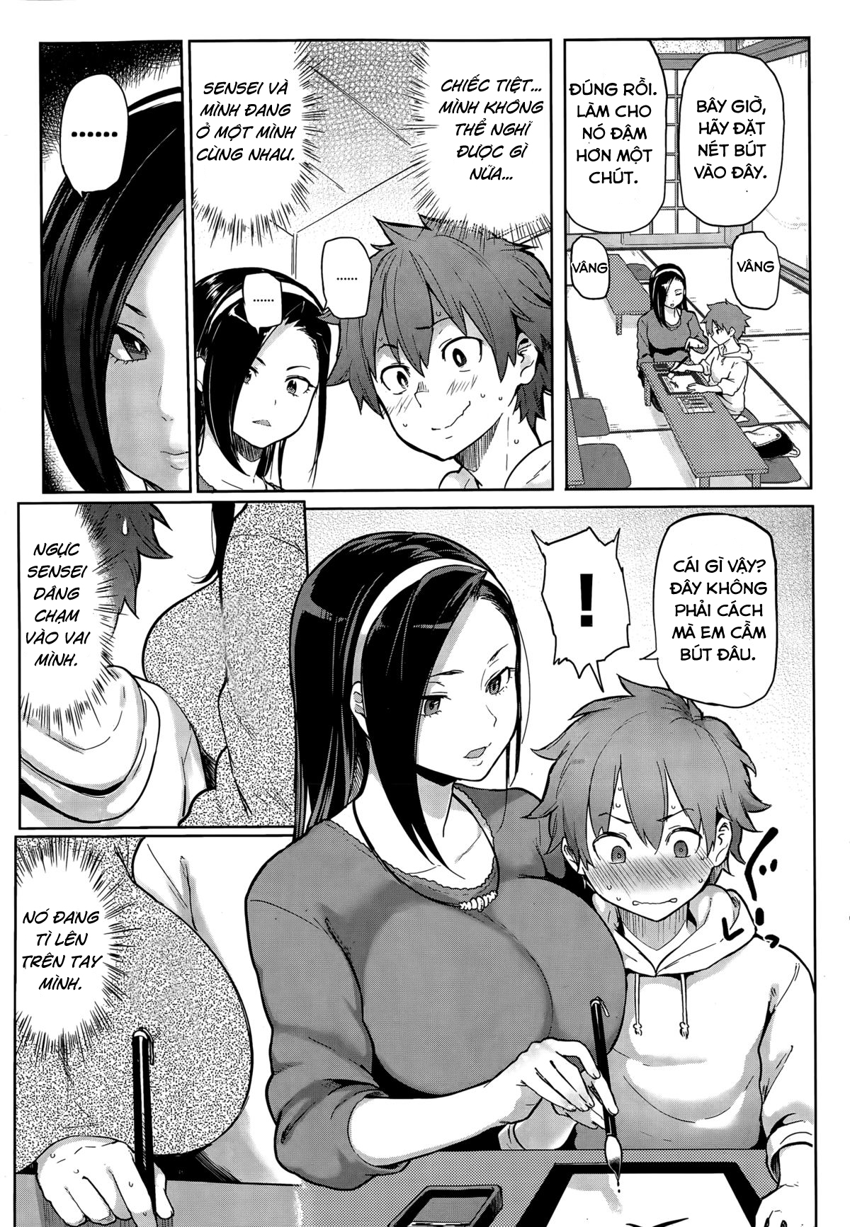 sensei xinh đẹp của tôi chapter 1 2