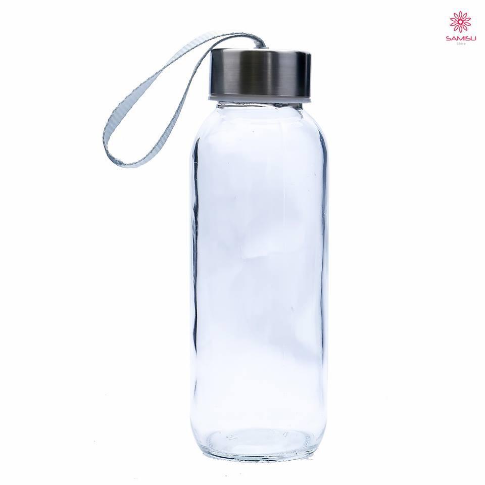BÌNH DETOX THỦY TINH 500ML NẮP DÂY- TIỆN ÍCH GIA DỤNG