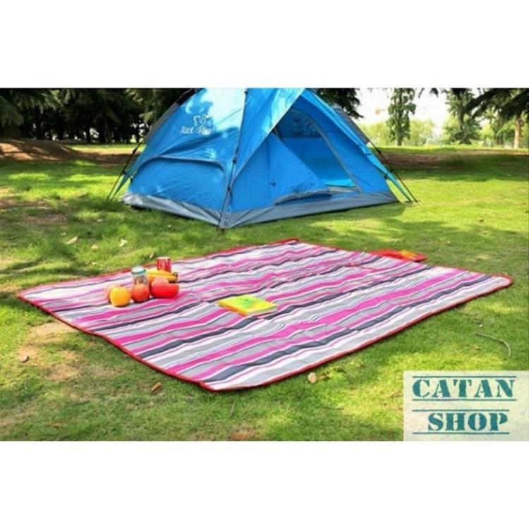 Thảm trải du lịch, dã ngoại, đi phượt gấp gọn, đa năng, bạt trải picnic | (TT65)