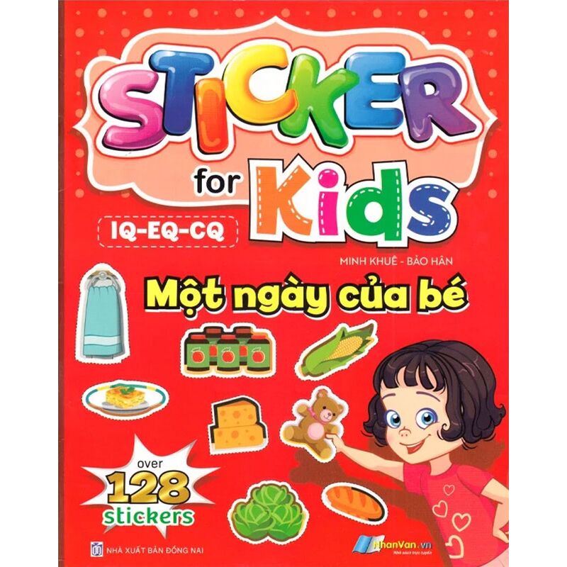 Hình Dán Sticker For Kids - Một Ngày Của Bé