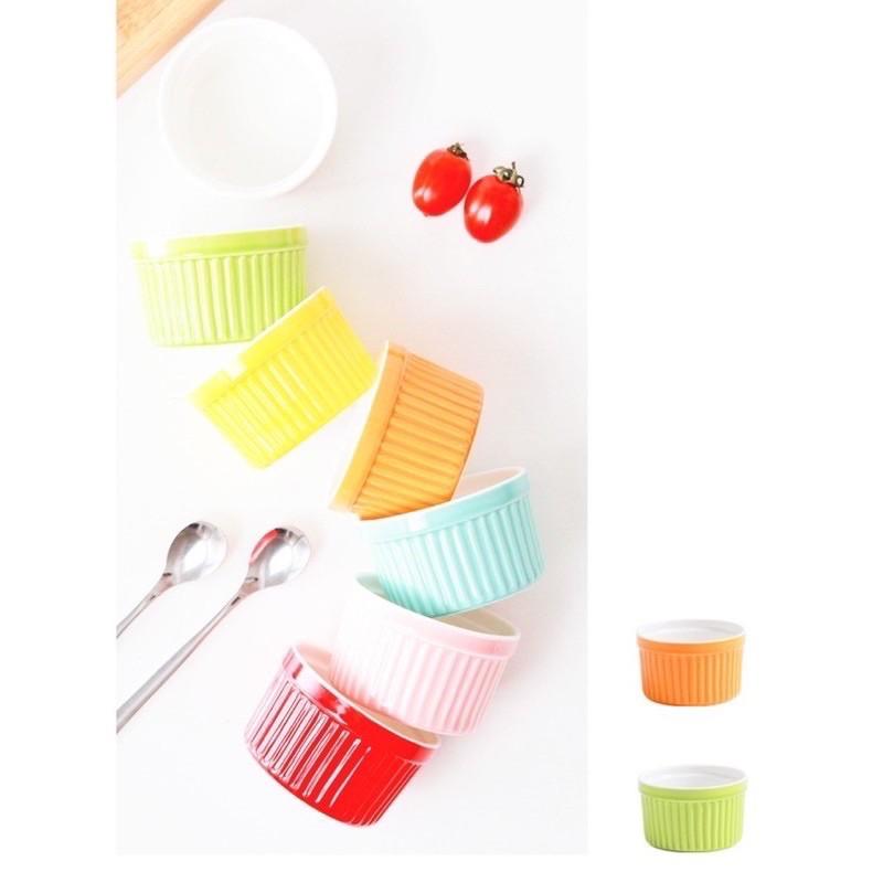 Cốc sứ ramekin 150ml /khuôn sứ bánh flan 9cm / hũ sứ caramen size to