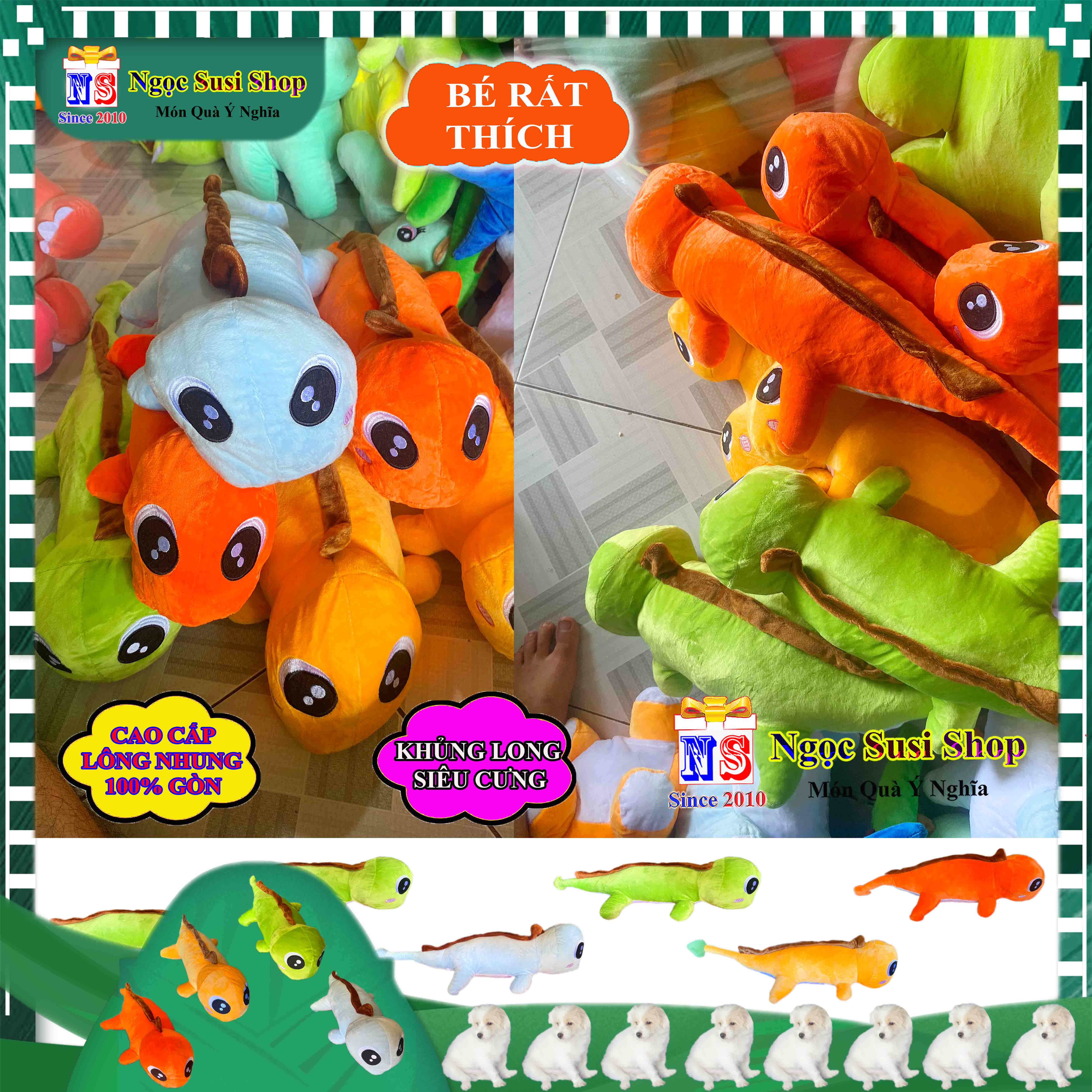 THÚ NHỒI BÔNG CON KHỦNG LONG MẮT LỒI SIZE 65CM SIÊU MỀM MỊN CHO BÉ YÊU QUÁ ĐẸP - GIAO NGẪU NHIÊN MÀU
