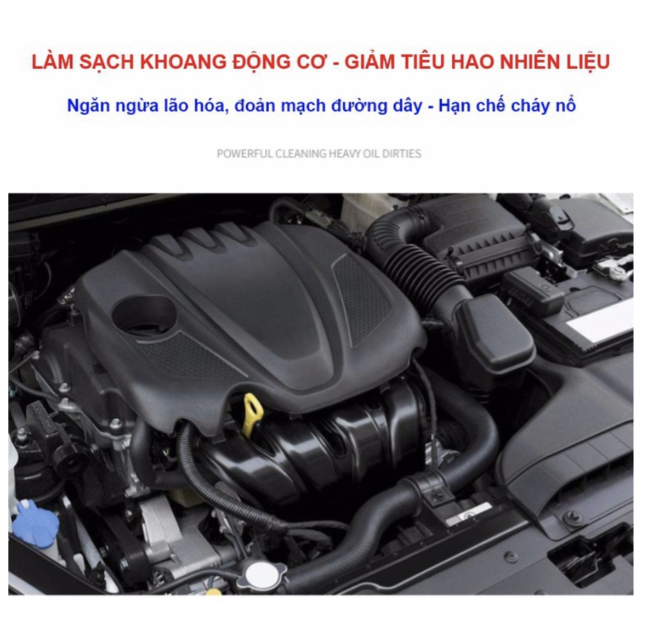 Dung dịch vệ sinh khoang máy ô tô 3-D6-L1-599