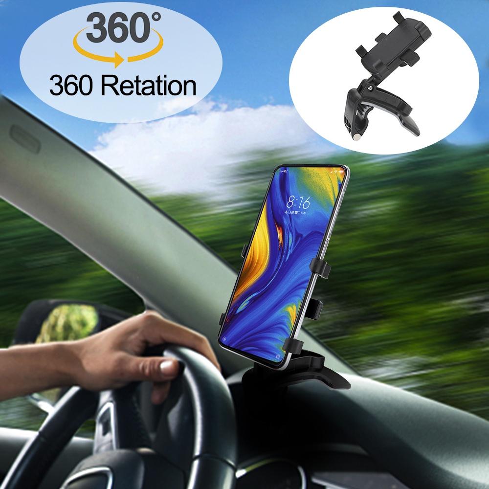 Giá đỡ điện thoại/ GPS 4 -7 inch xoay 360 độ sử dụng tiện lợi cho xe hơi