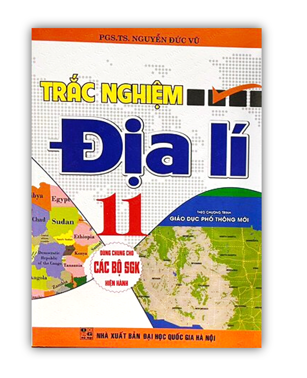Sách - Trắc nghiệm địa lí 11 theo chương trình giáo dục phổ thông mới