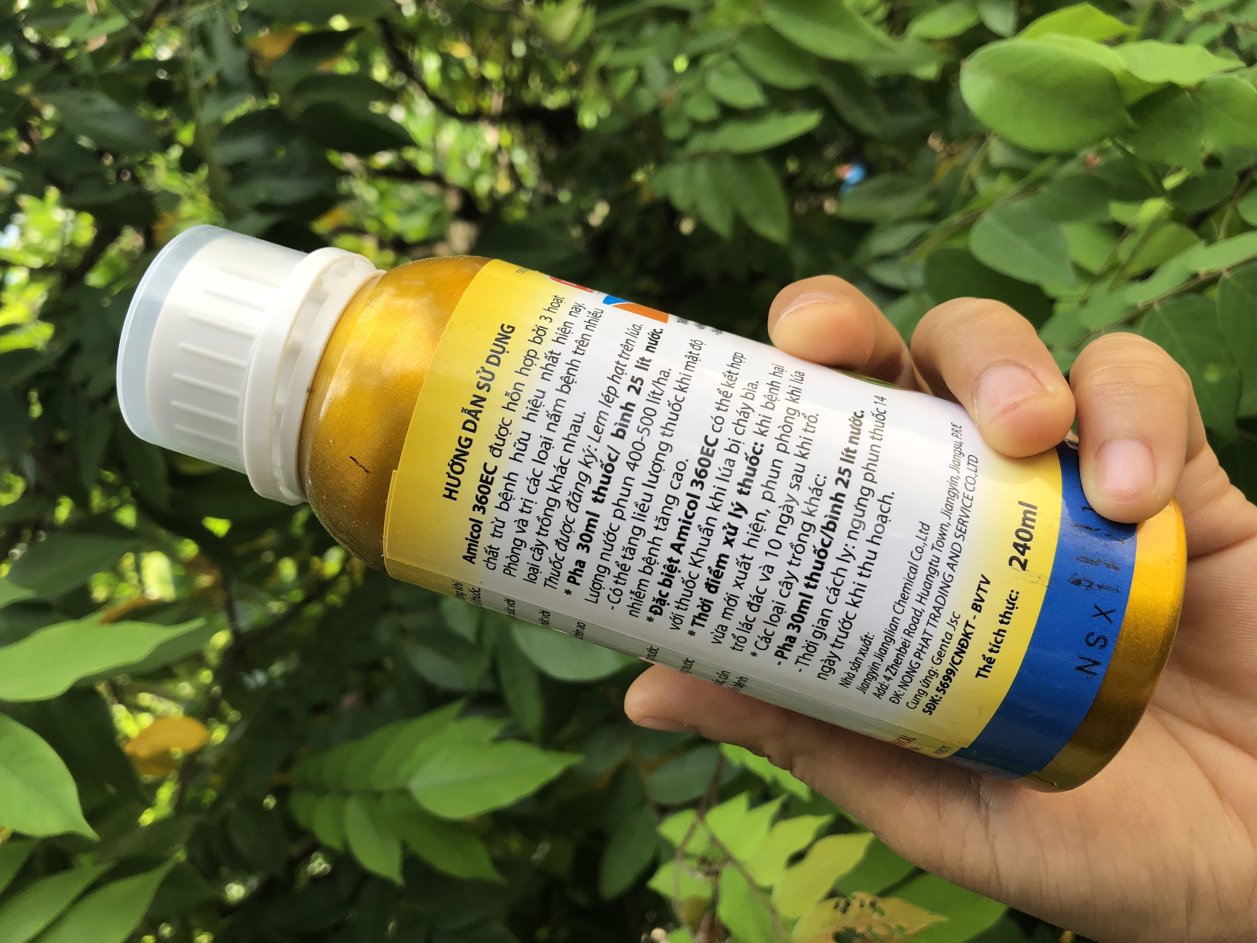 Thuốc trừ bệnh Amicol 360EC