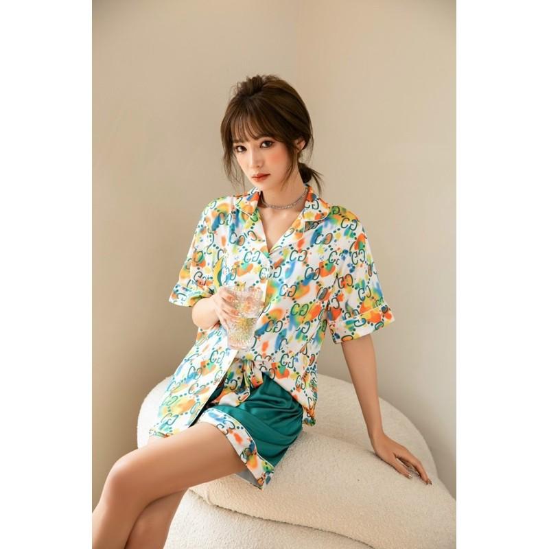 BỘ PIJAMA CỘC ĐÙI G C DOREMON LẠ XINH
