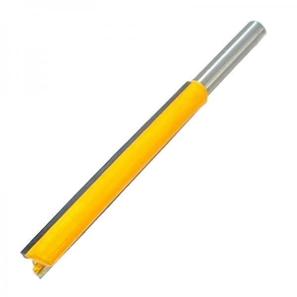 2X Bit Router Straight Milling Template Flush Woodworking Tool - 1/4 '' Shank