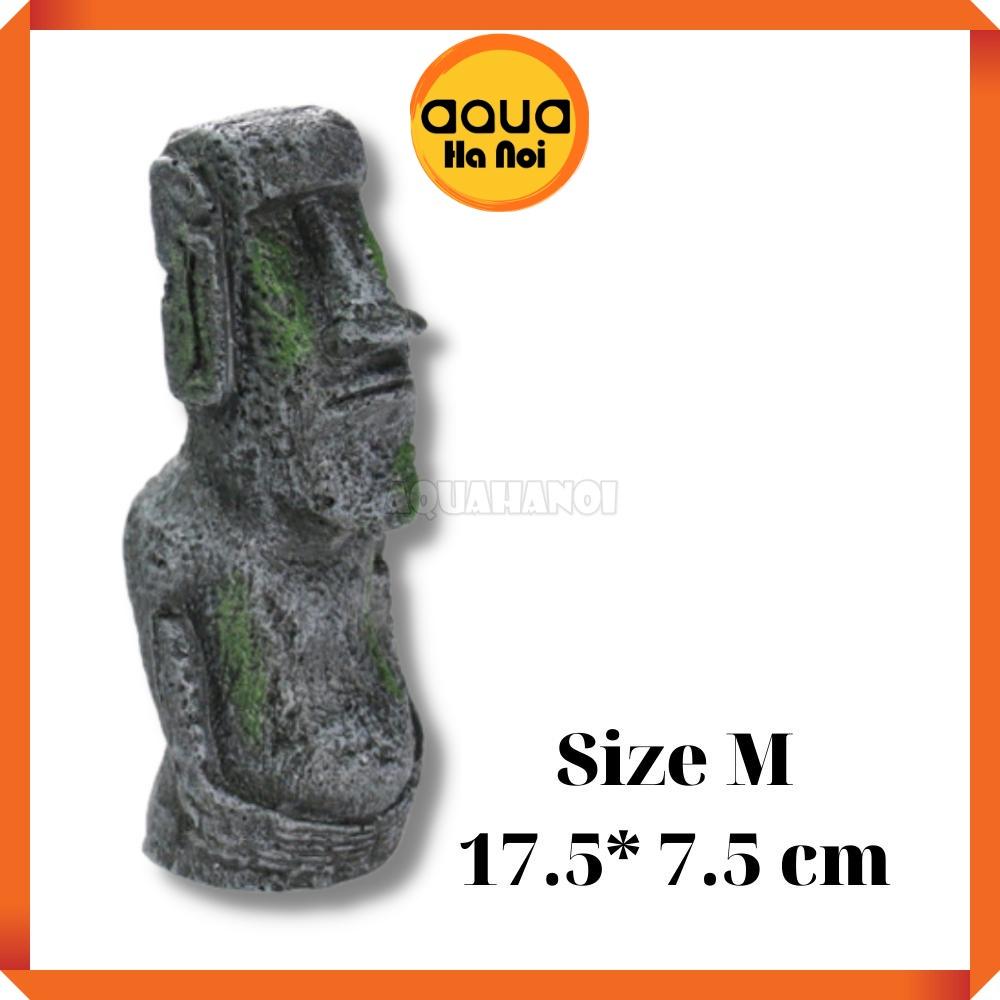Mô hình tượng đá đảo phục sinh dùng trang trí hồ thủy sinh cá cảnh- size S/M/L