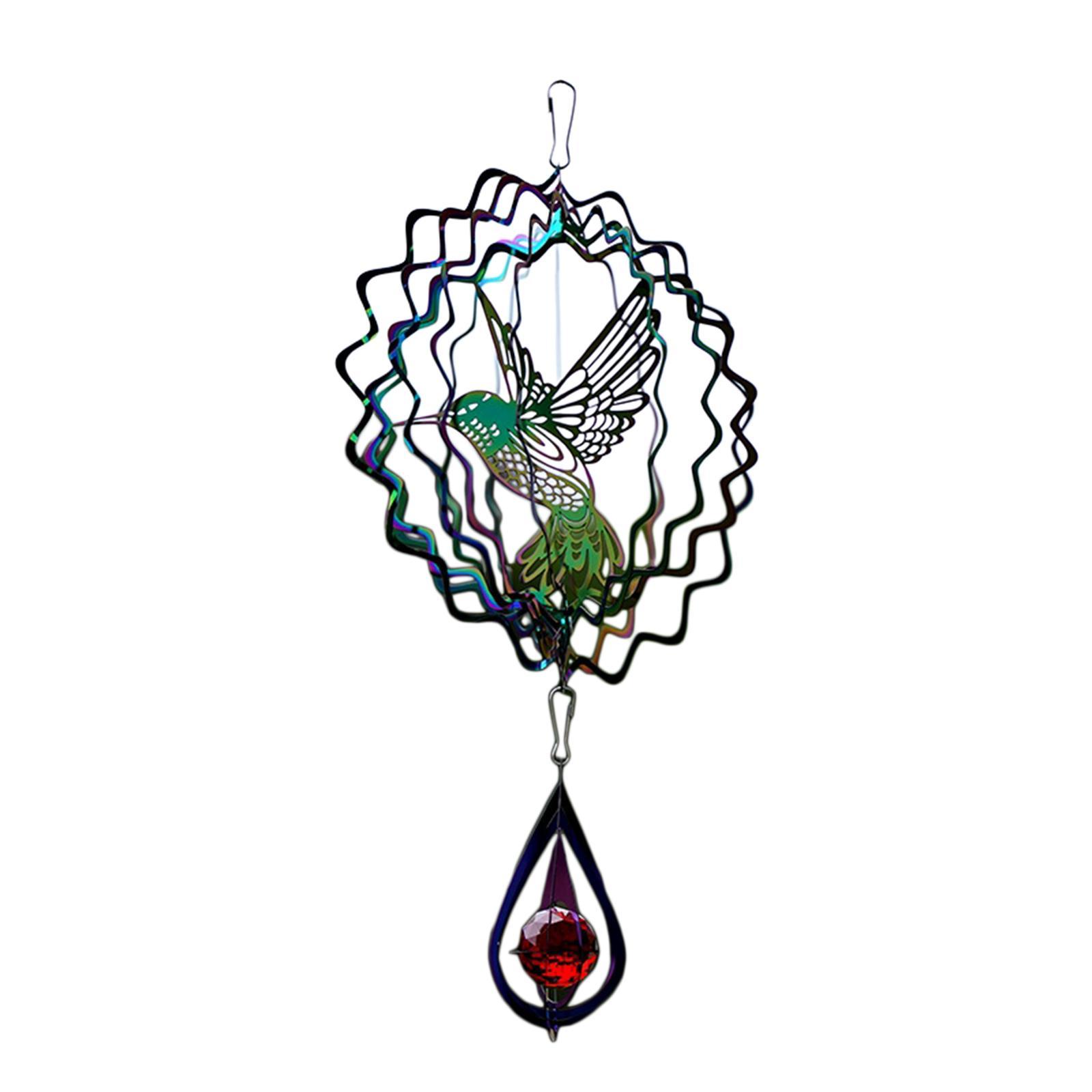 Wind  Wind Chime Garden Ornament Windchime Metal Wind Catcher Wind Sculpture Hanging for Lawn Living Room Outdoor Home