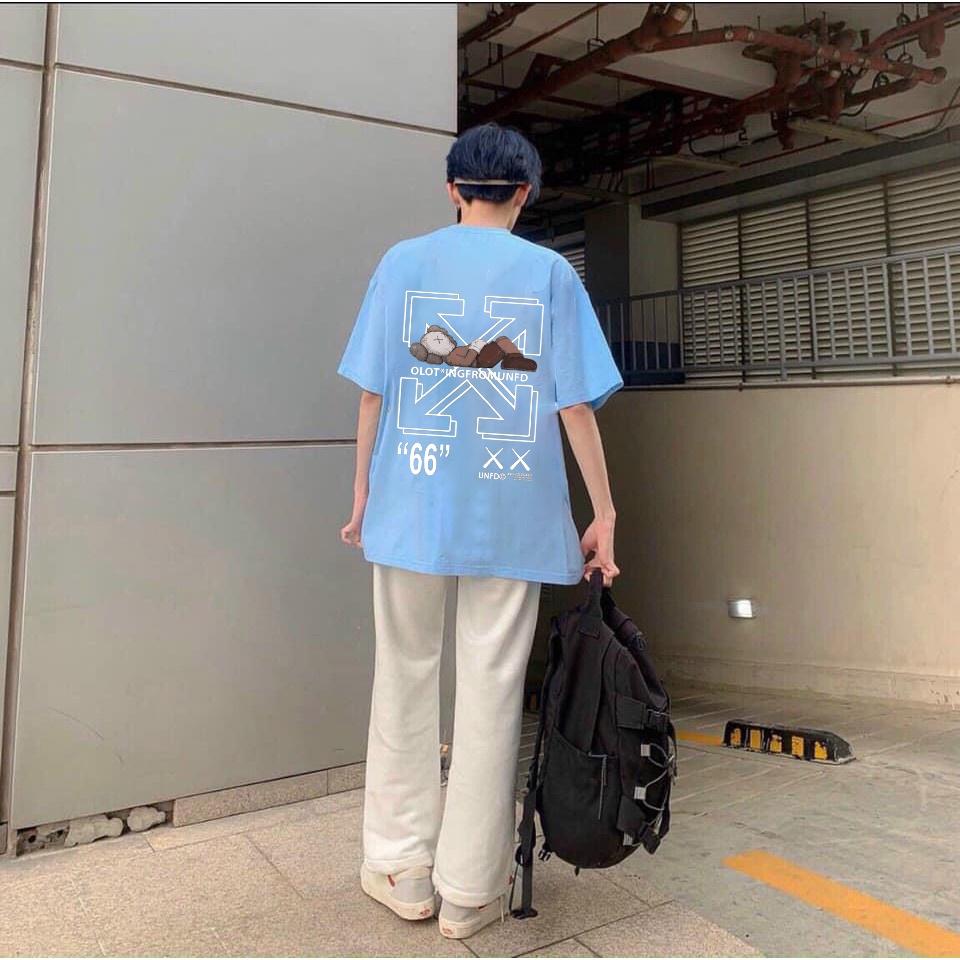Áo Hè 2022, áo phông cổ tròn UNISEX in hình OFF-WHITE cực chất cho nam nữ