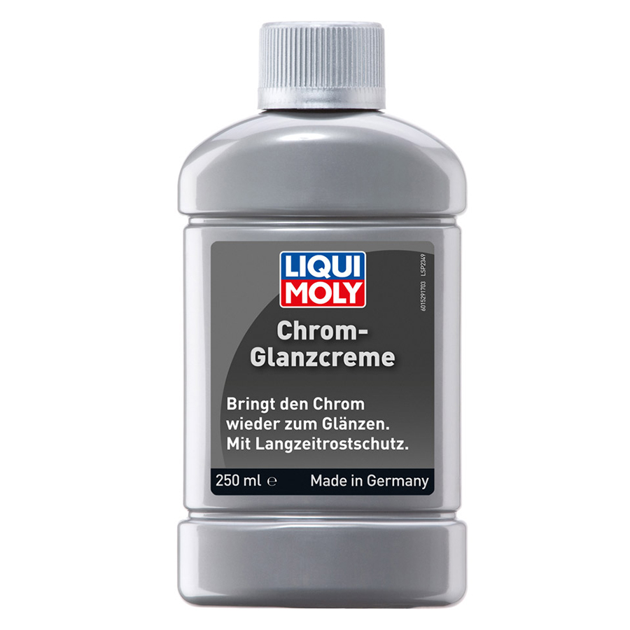 Kem Đánh Bóng Kim Loại, Vành, Hợp Kim, Nhôm Liqui Moly Chrome Glanz Creme 1529 (250ml)