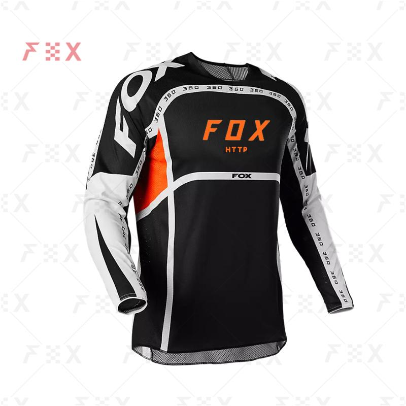 Enduro MTB Đi Xe Đạp Tay Áo Đạp Xe Jersey Xuống Dốc Áo Sơ Mi Camiseta Cảo Tháo Áo Thun Mx Xe Đạp Quần Áo HTTP Fox Mtb ÁO Color: B8 Size: XS