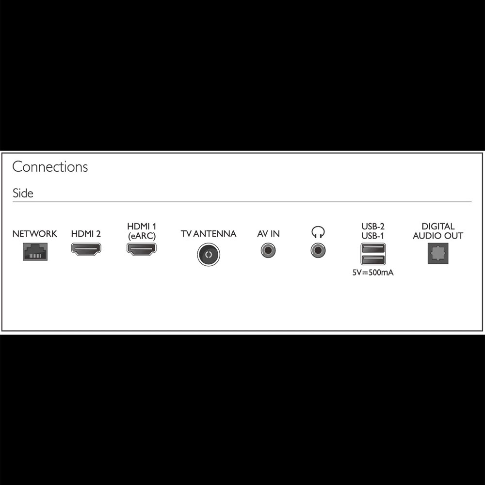Google TV Philips 32 Inch HD LED 32PHT6509 - - Hàng chính hãng