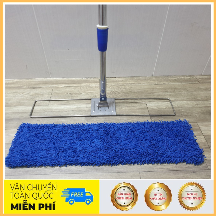 Cây lau nhà san hô 60cm cây lau sàn công nghiệp sợi microfiber siêu sạch siêu thấm hút cho trường học bệnh viện...