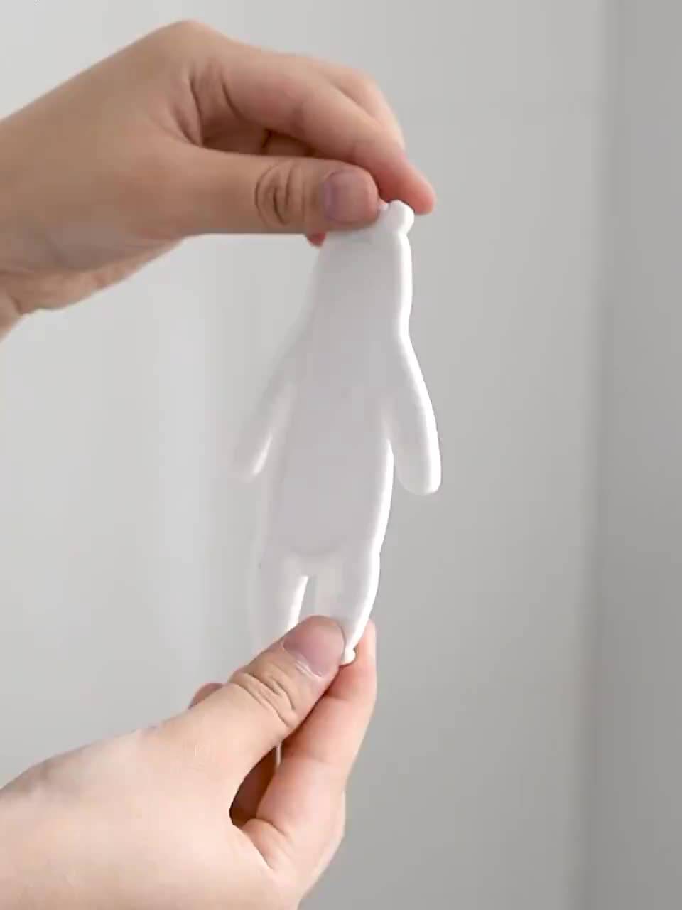 Móc Treo Đồ Dán Tường Họa Tiết Hoạt Hình Kute Đa Chức Năng.