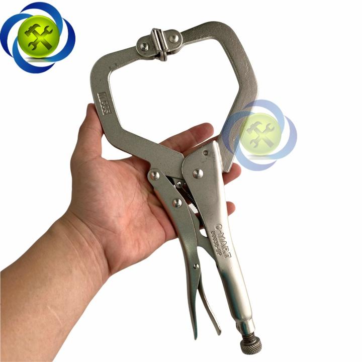 Kìm bấm chữ C C-Mart B0038-SP chiều dài 275mm có đế kẹp