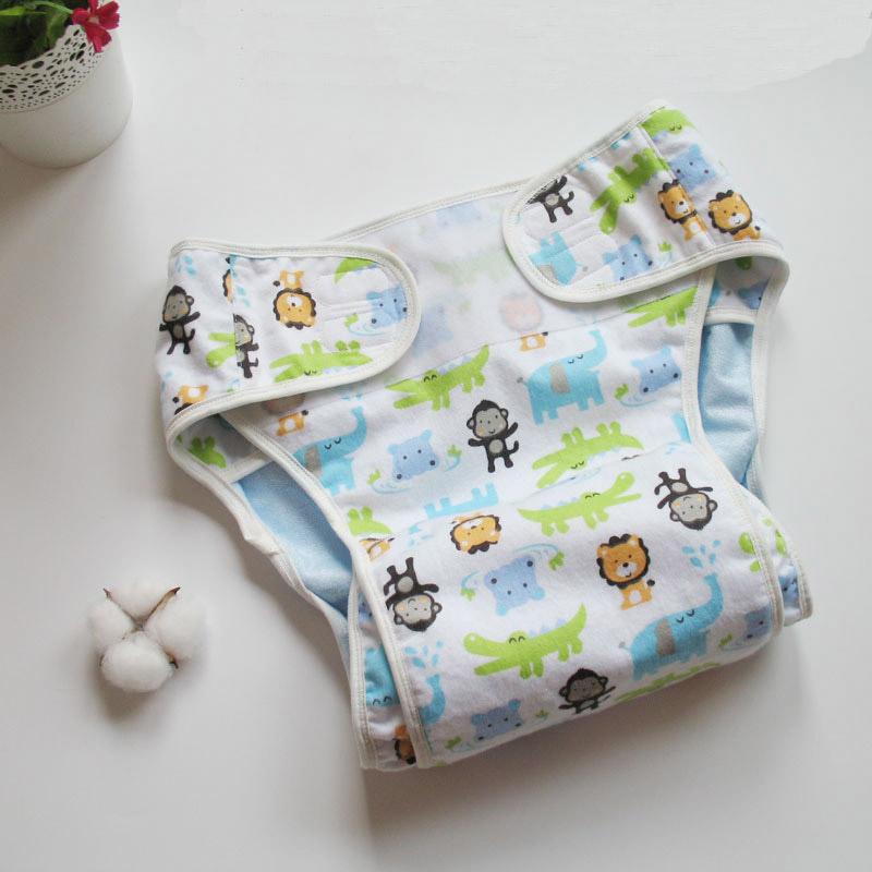 Chống Thấm Nước Tre Trưởng Thành Tã Vải Bao Có Thể Tái Sử Dụng Người Cao Tuổi Tiểu Tiện Thoáng Khí Sợi Tã