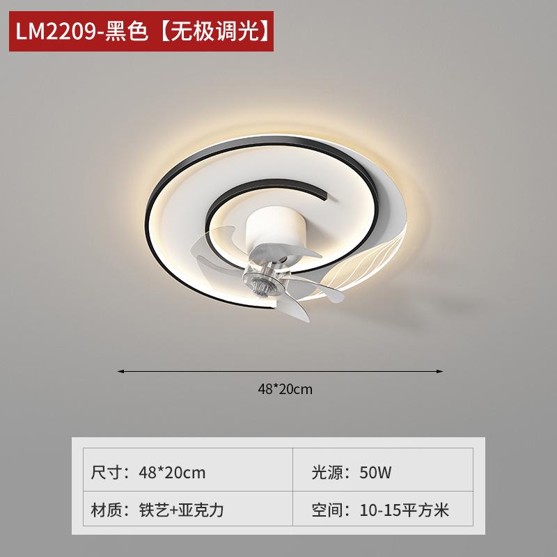 Phong cách mới nhất chất lượng sản phẩm mới LED toàn bộ ngôi nhà gói đèn trần quạt phòng khách phòng ngủ đèn trang trí nhà ánh sáng chiếu sáng