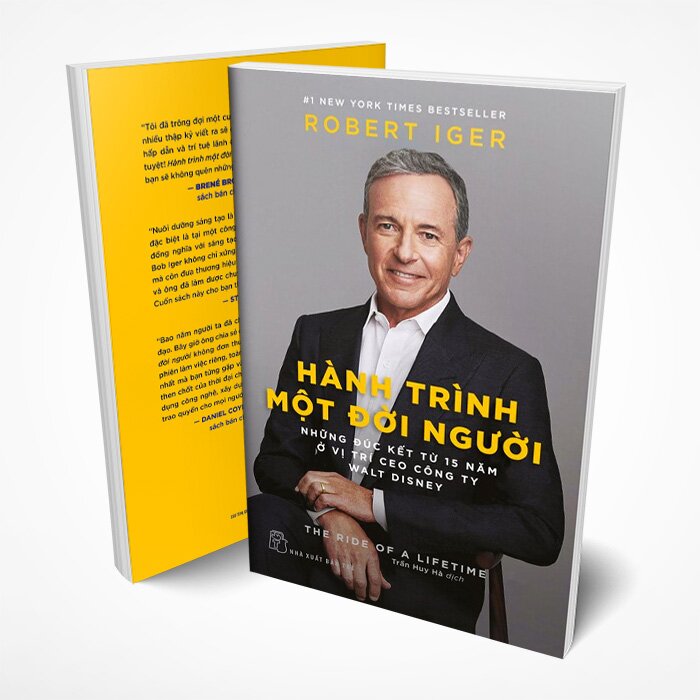 Sách Hành trình một đời người - Những đúc kết từ 15 năm ở vị trí CEO Công ty Walt Disney