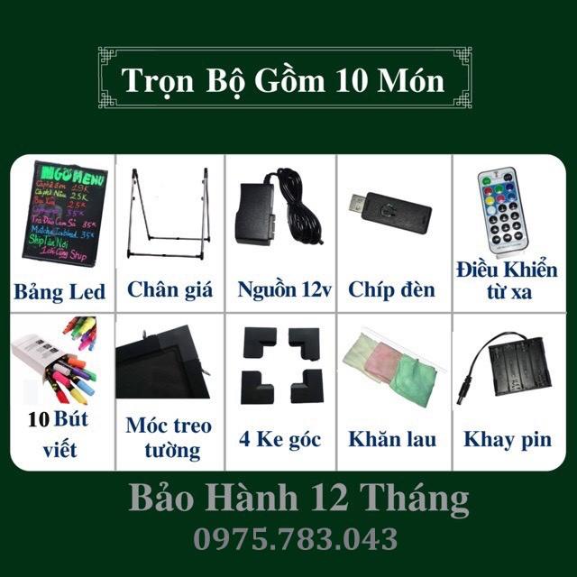 Bảng Led Huỳnh Quang, Bảng Viết Dạ Quang 60x80cm